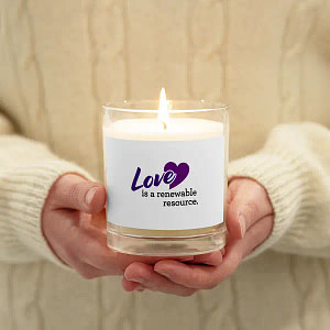 champion of my heart pet loss candle